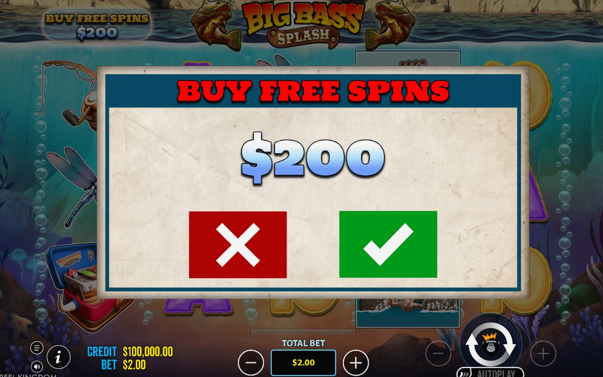 Mode bonus : poissons à valeurs MONEY et Multiplier